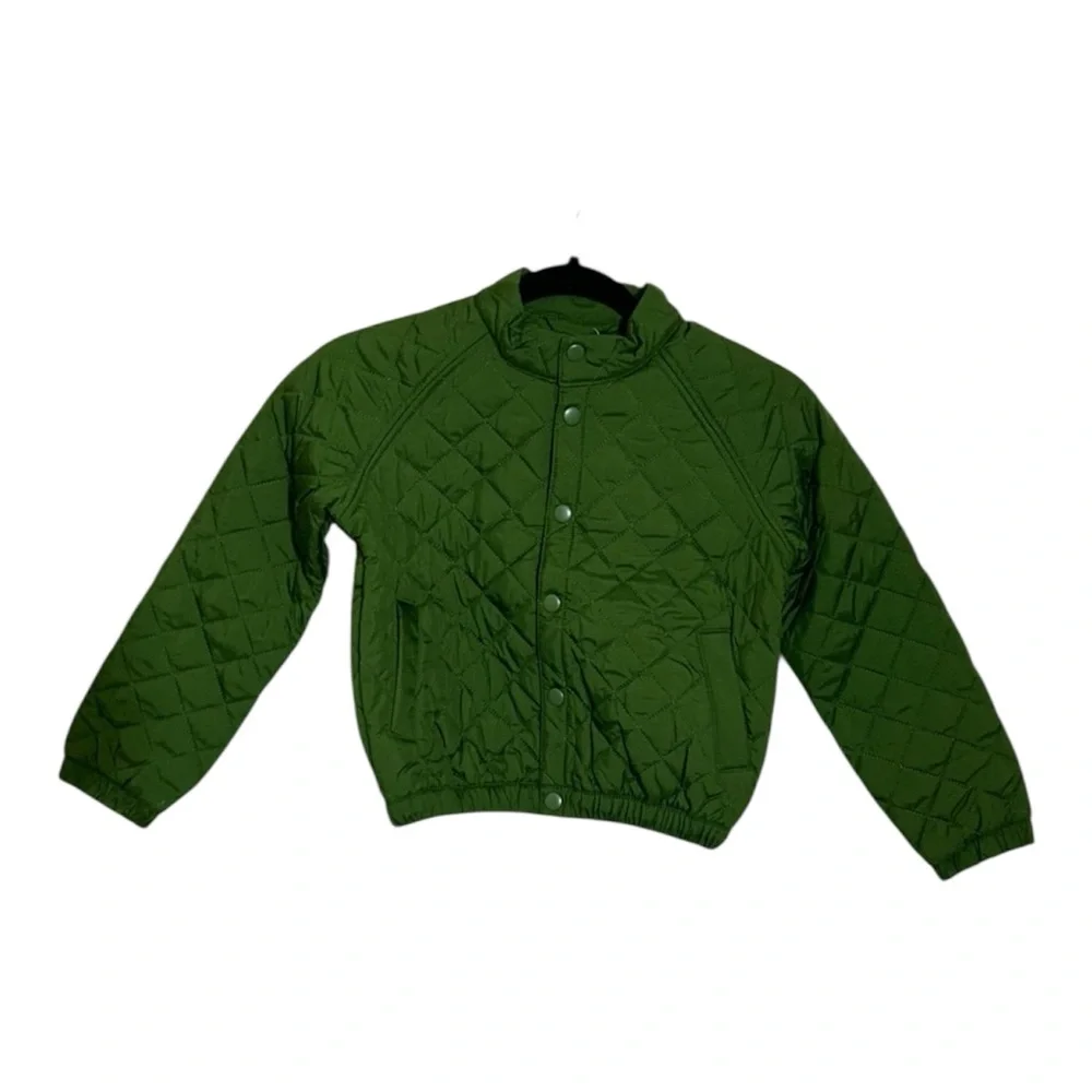 Amazon Green Lightweight‎ Puffer Kids Jacket Size Small (6/7) New With Tags